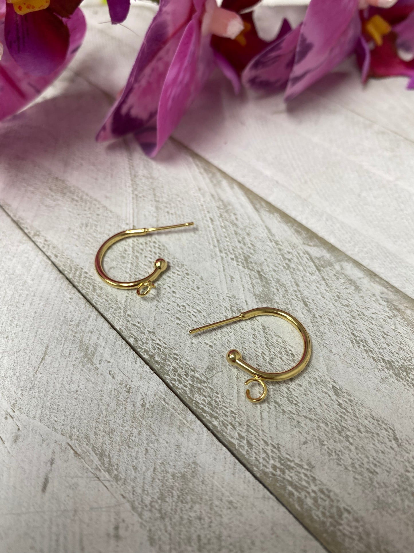 Pantallas hoops earrings