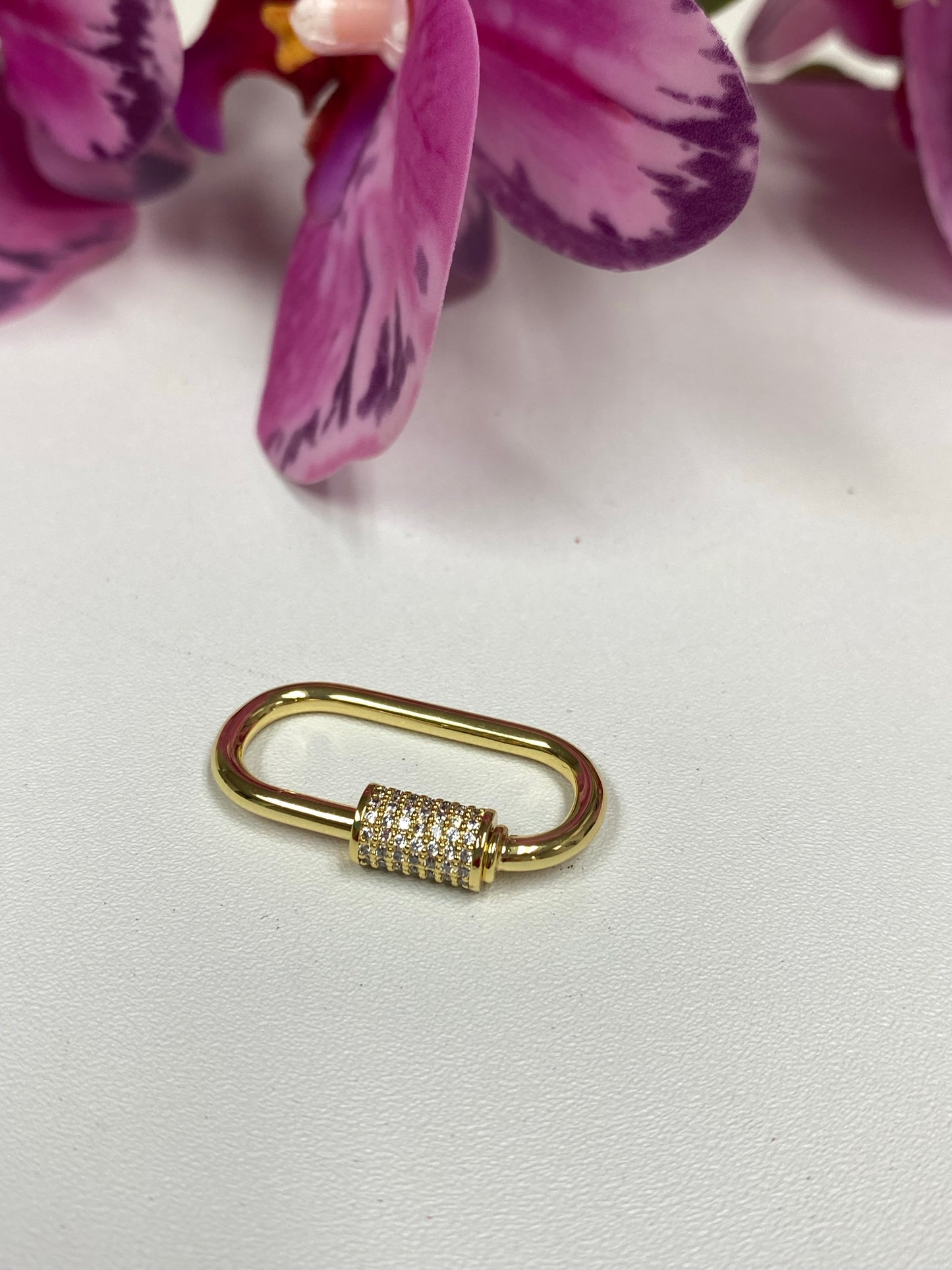 Cierre eslabón enchape