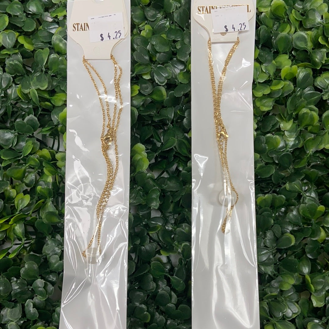 Gold Stainless Steel Chain