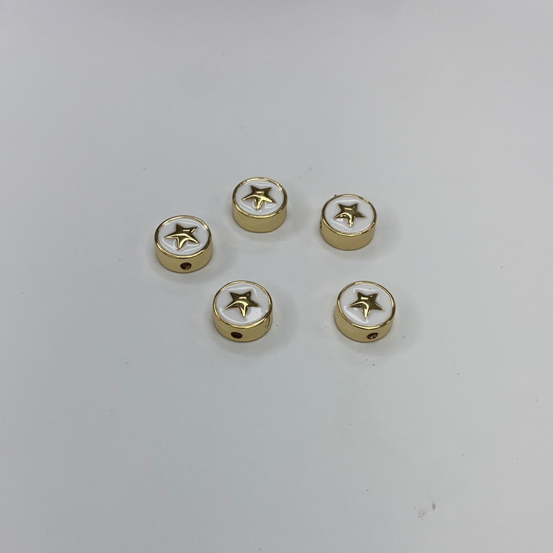 Gold Star Beads
