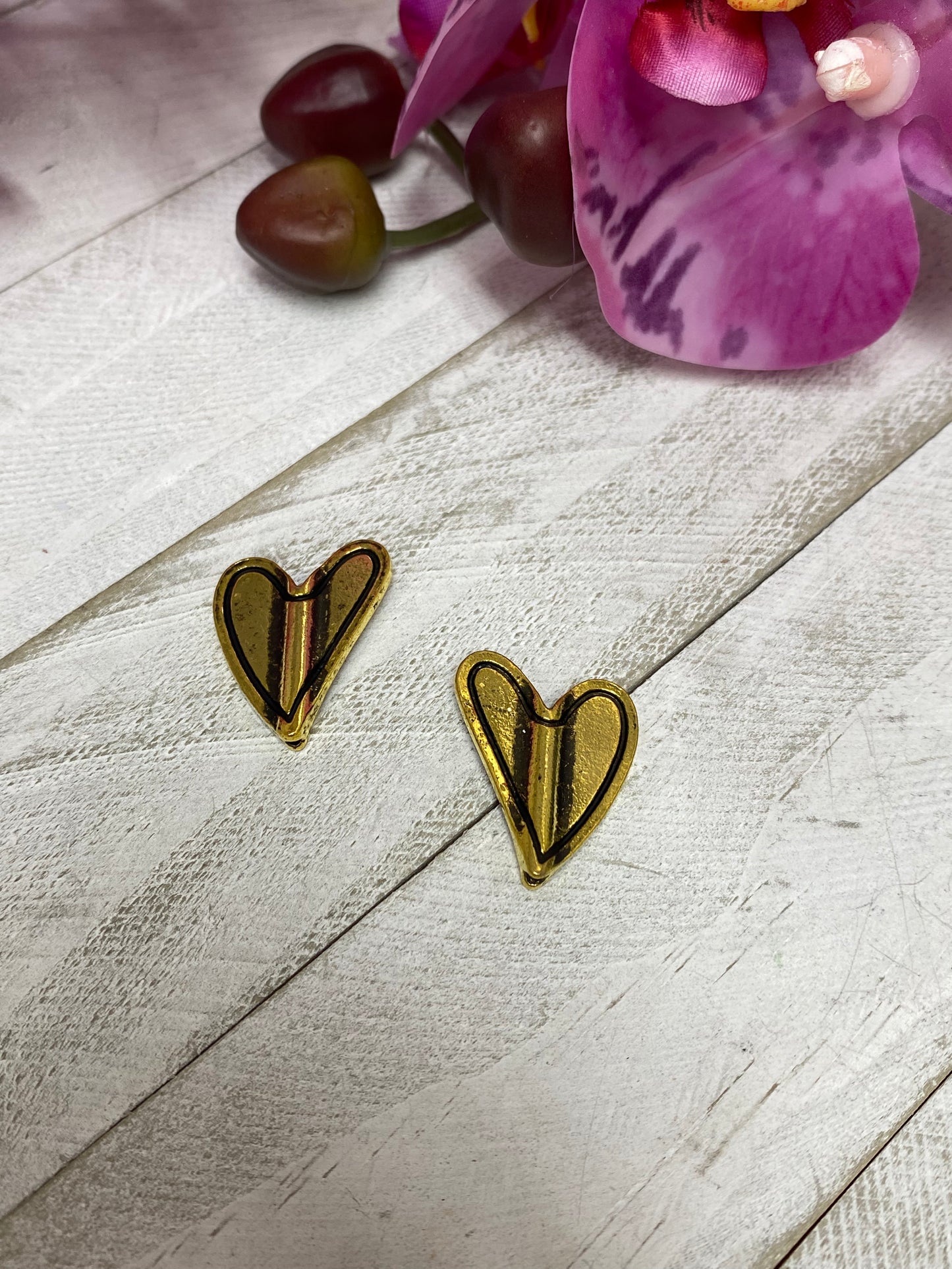 Beads corazón Alloy