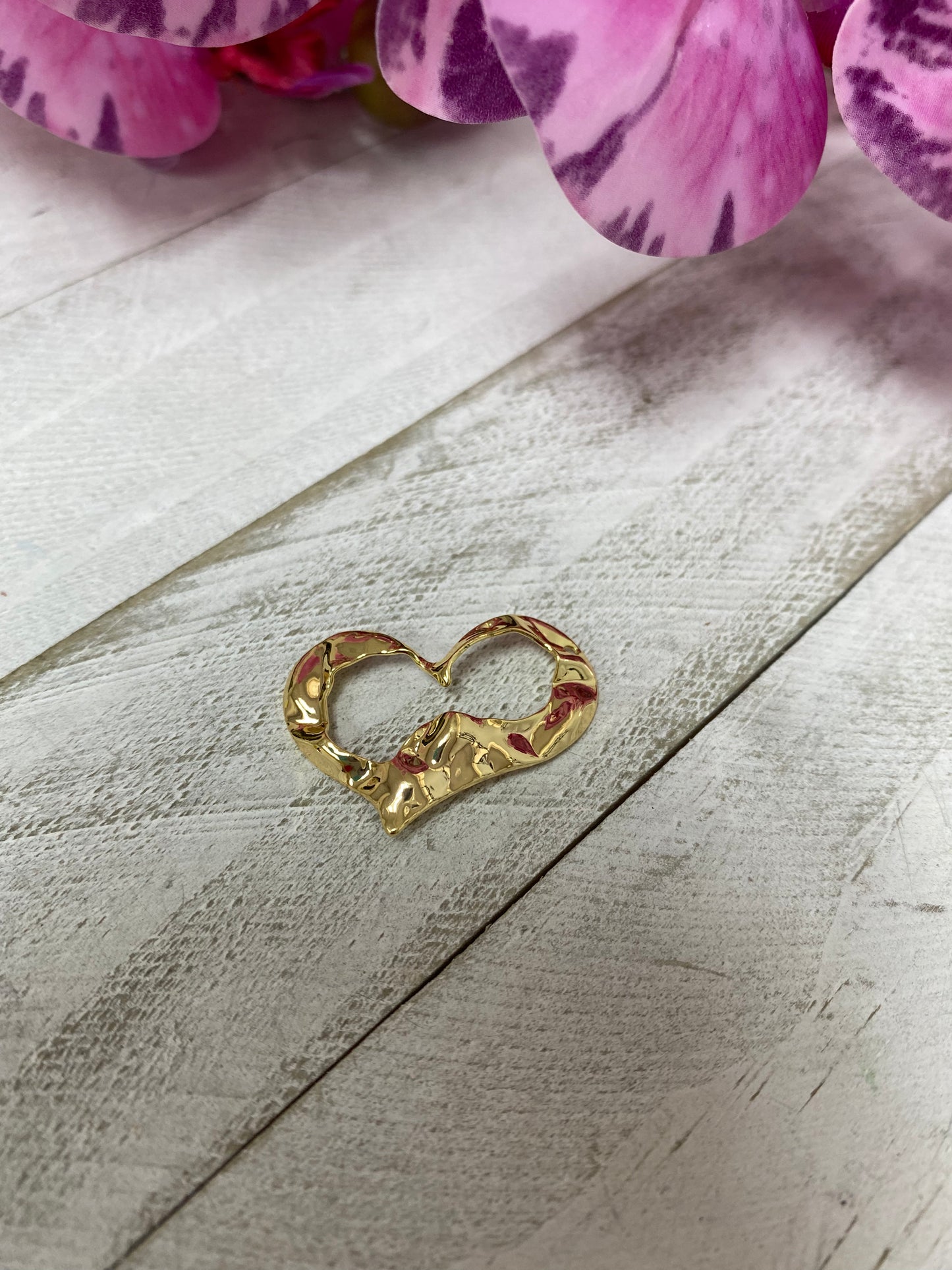 Charms Corazón Brocado