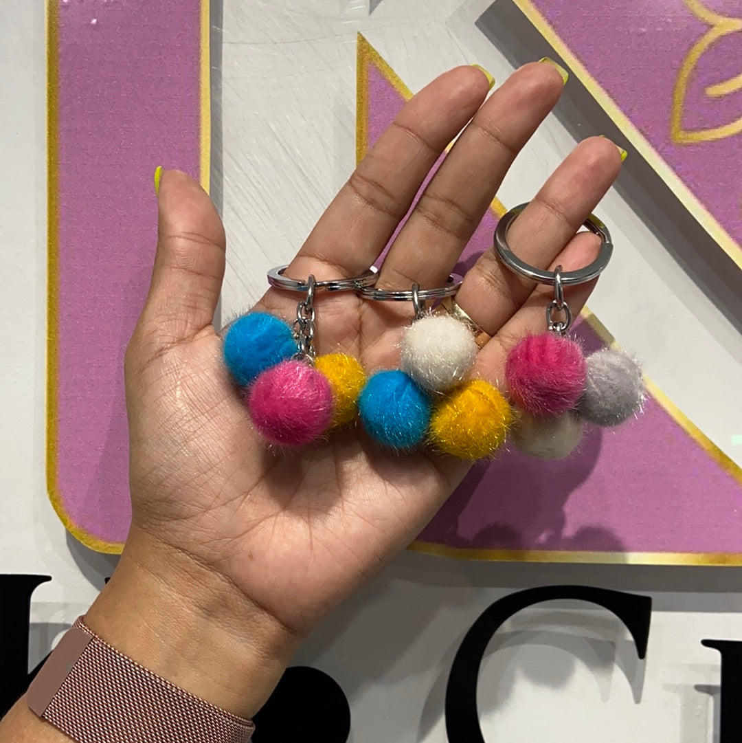 4 Color Keychain