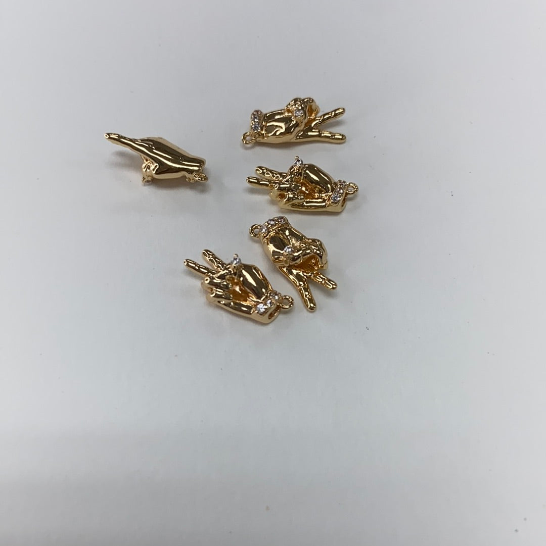 Piece Gold Charm