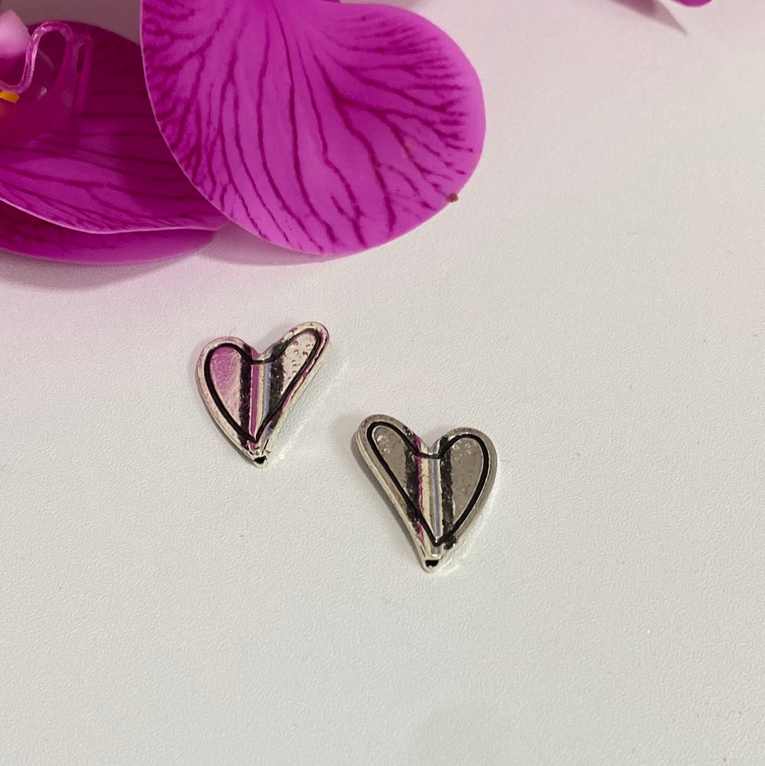 Beads corazón Alloy