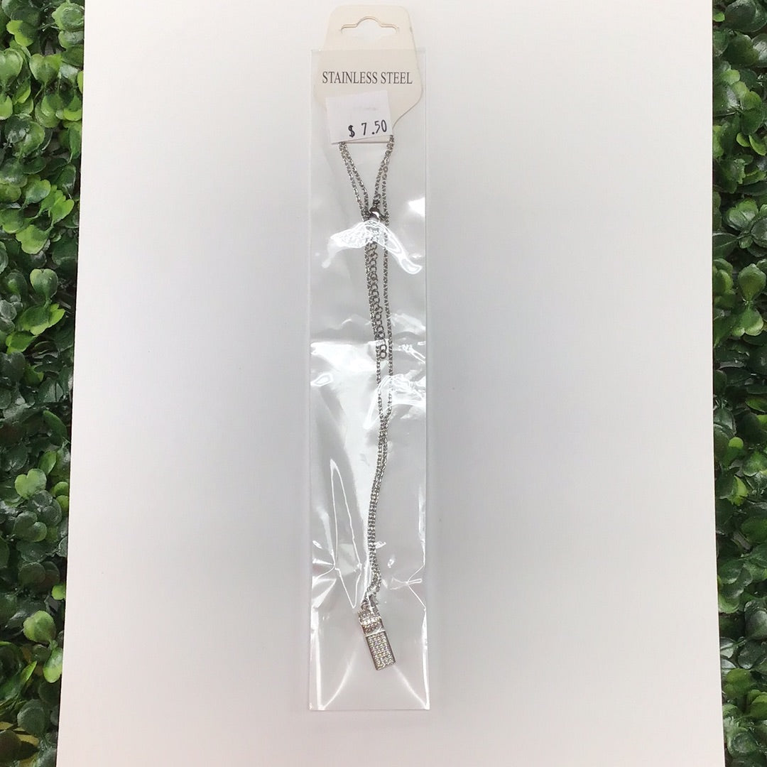 Whistle Necklace stainless steel