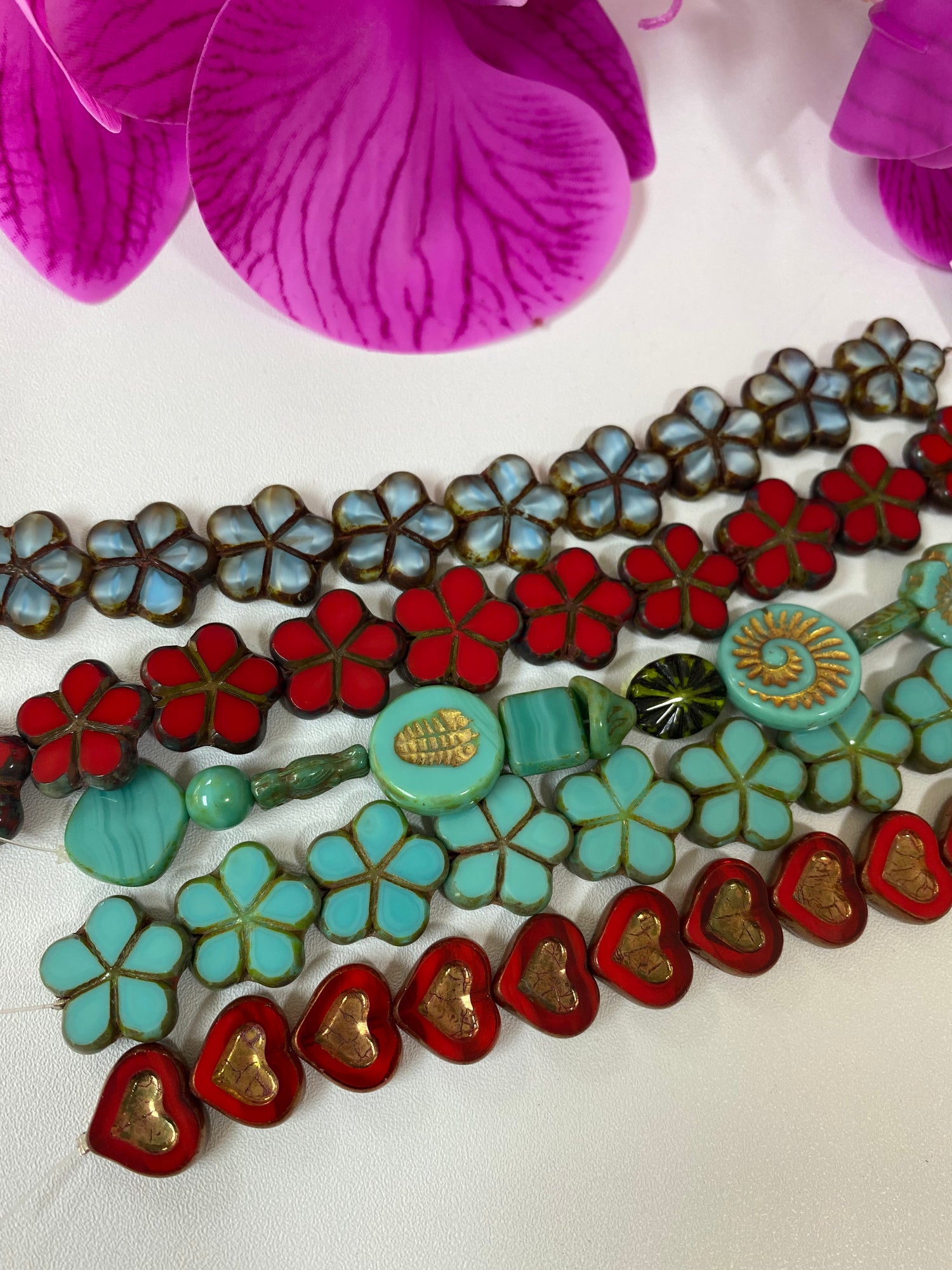 Ristra de cristal checo