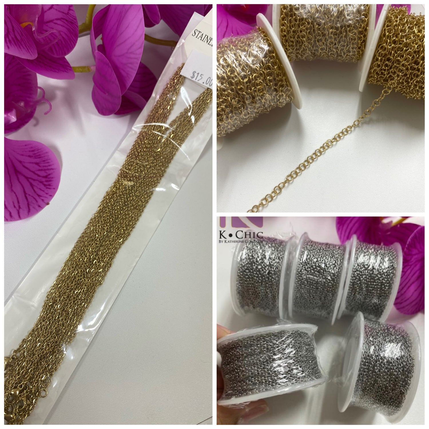 Rollos y Paquetes de Cadenas