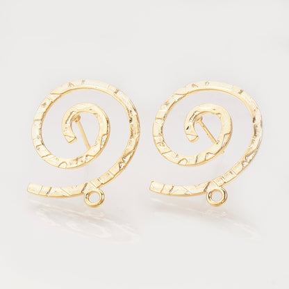 Spiral Base Earring