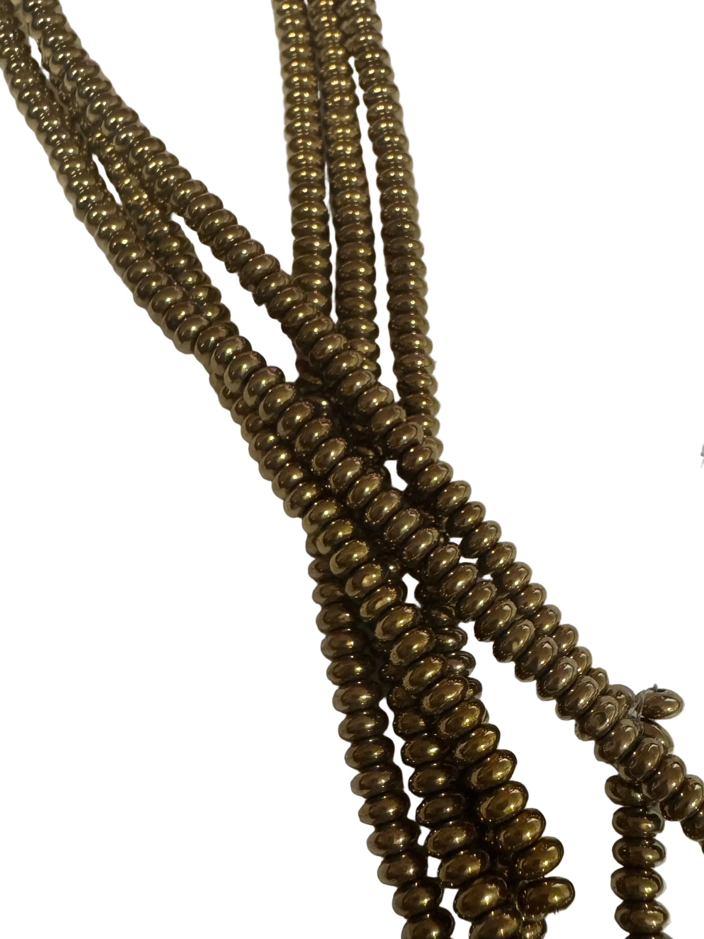 Hematite Disc 4mm