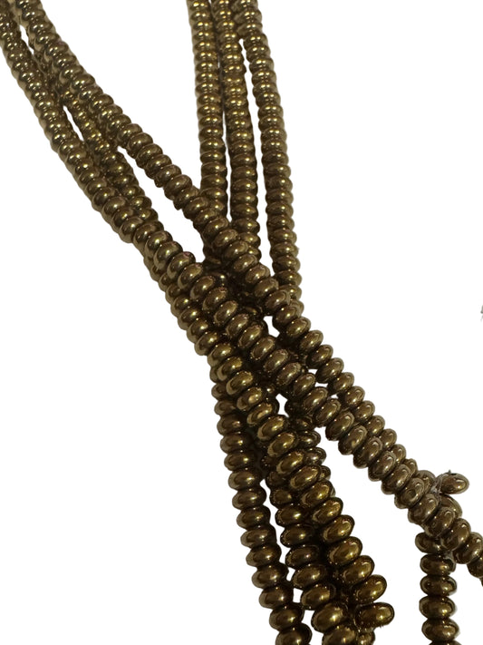 Hematite Disc 4mm