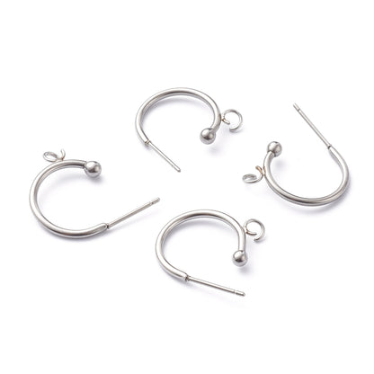 Semi Circle Earrings