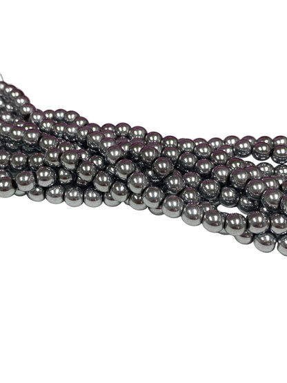 Hematite 6mm / Hematitas 6mm