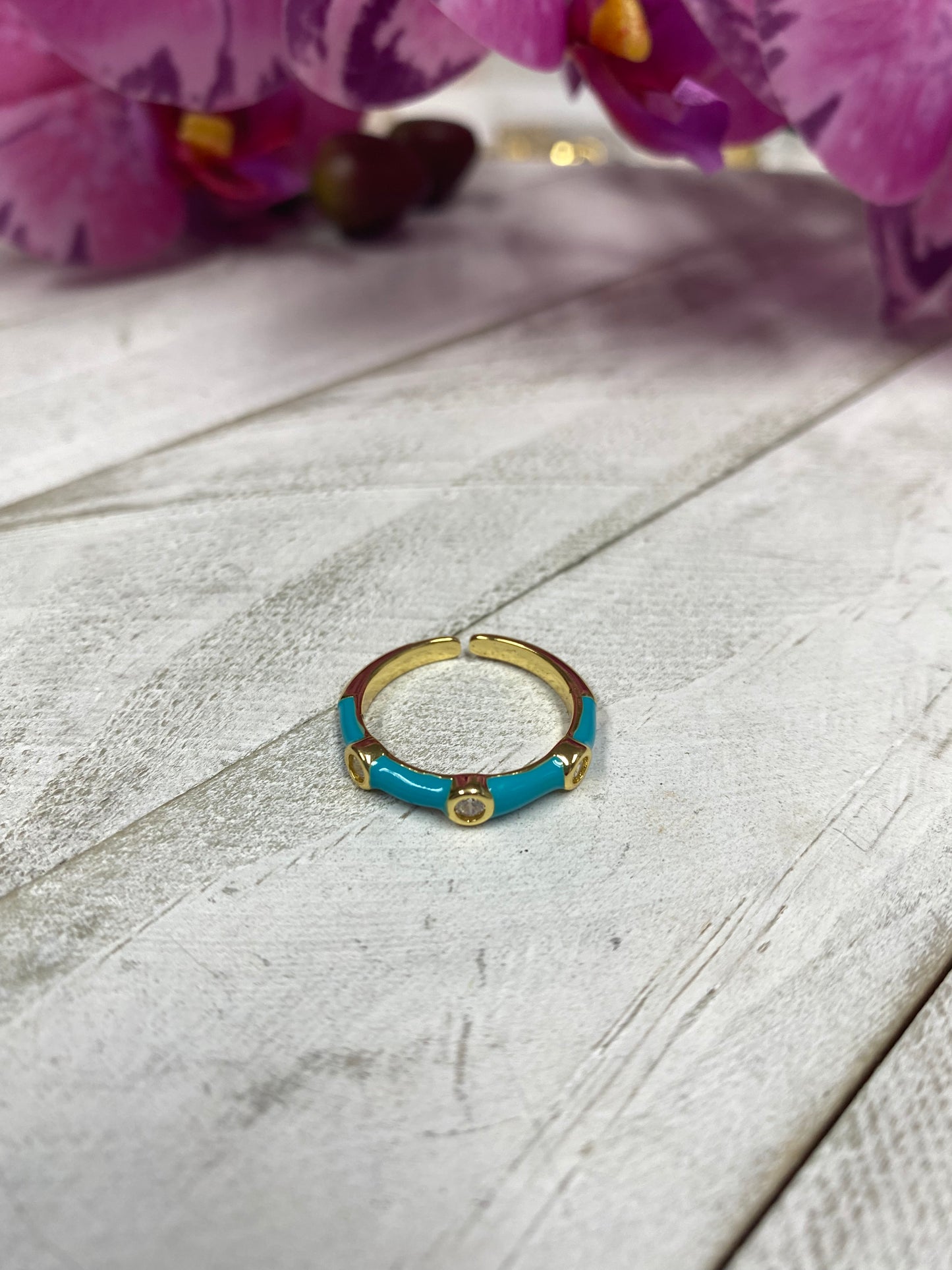 Anillo esmaltado