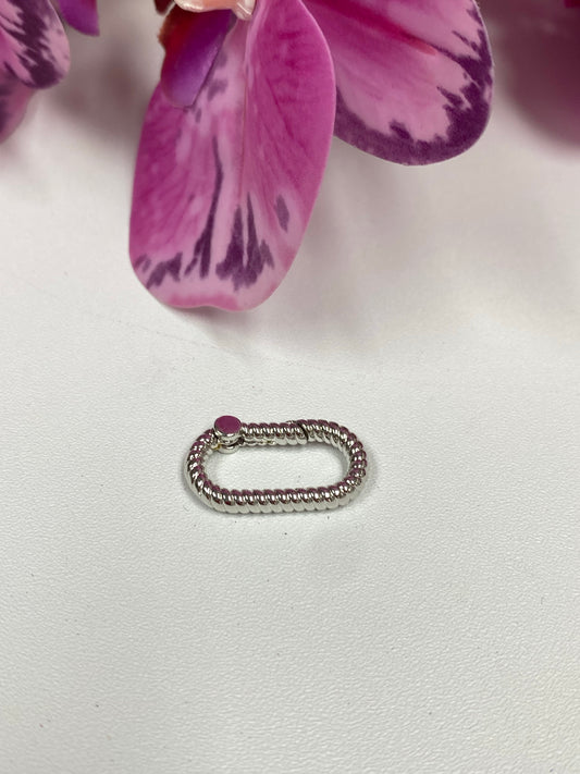 Cierre eslabón plata