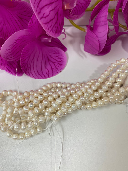 Beads 6-7mm Ristra de 14 pulg.