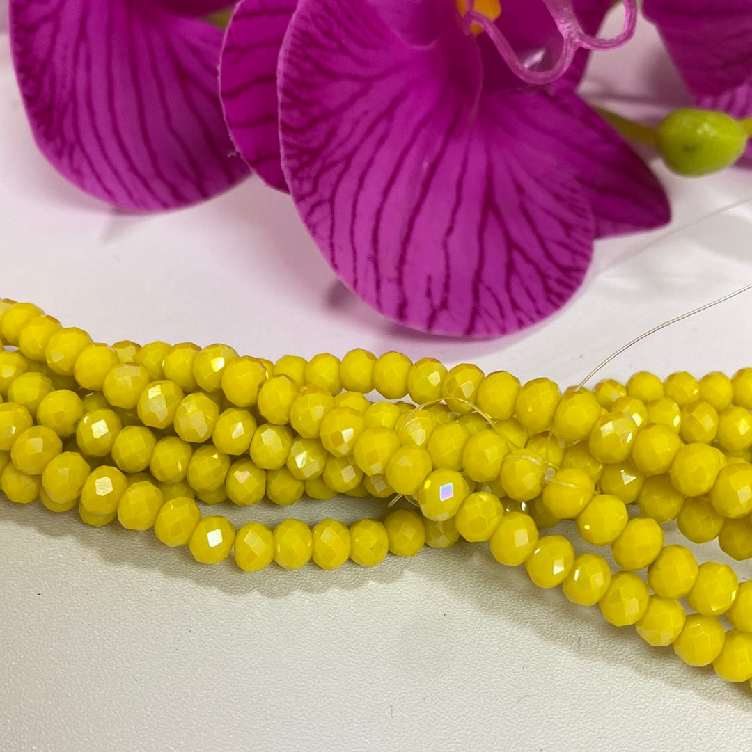 Cristal facetado 6mm