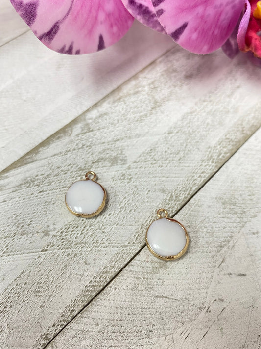 Pendant nacar circular