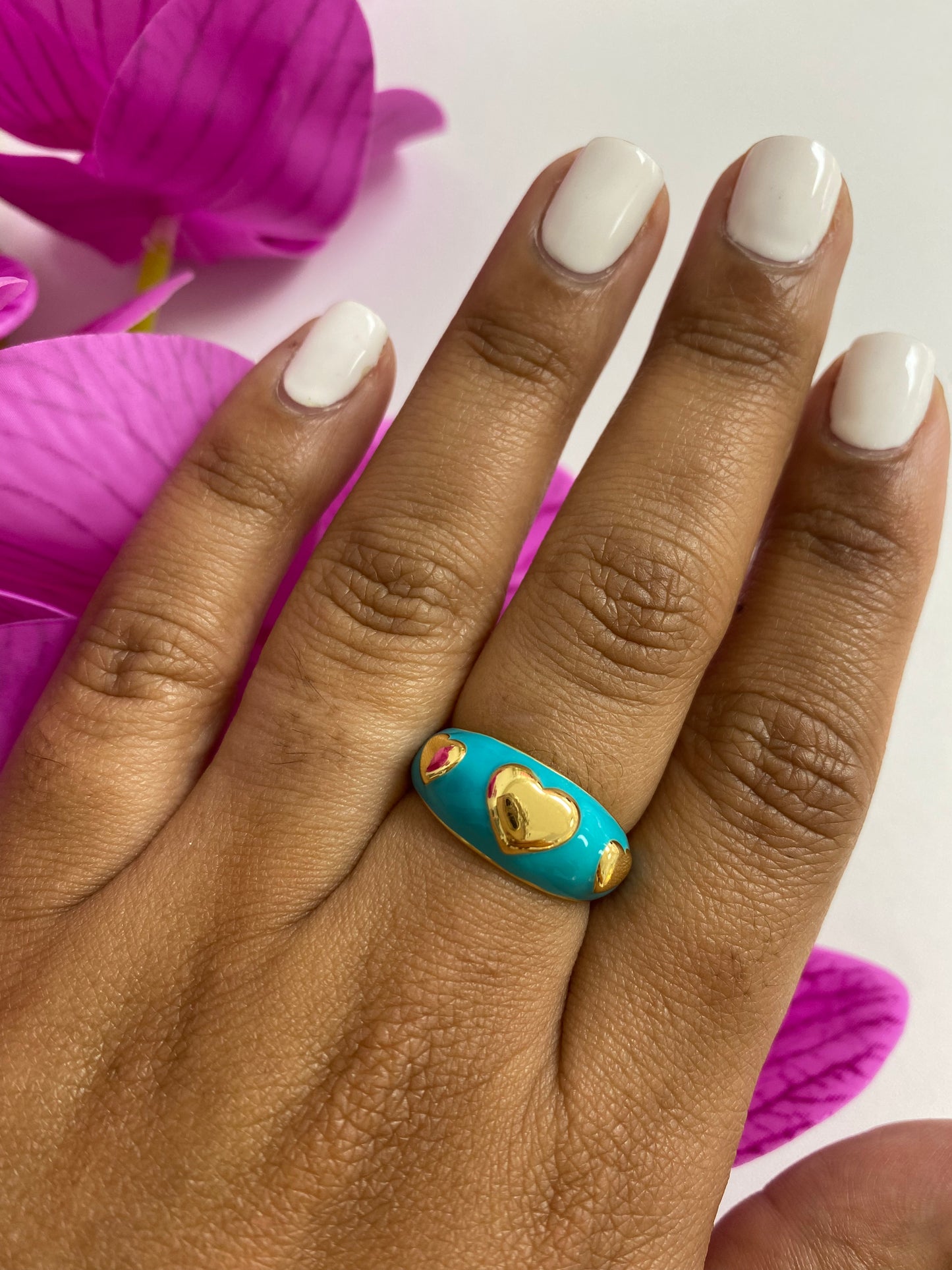 Corazones Esmaltados