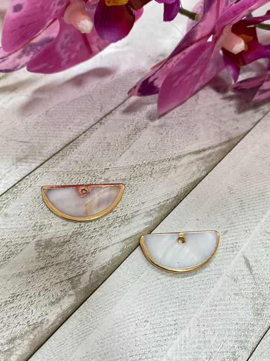 Beads nacar media luna