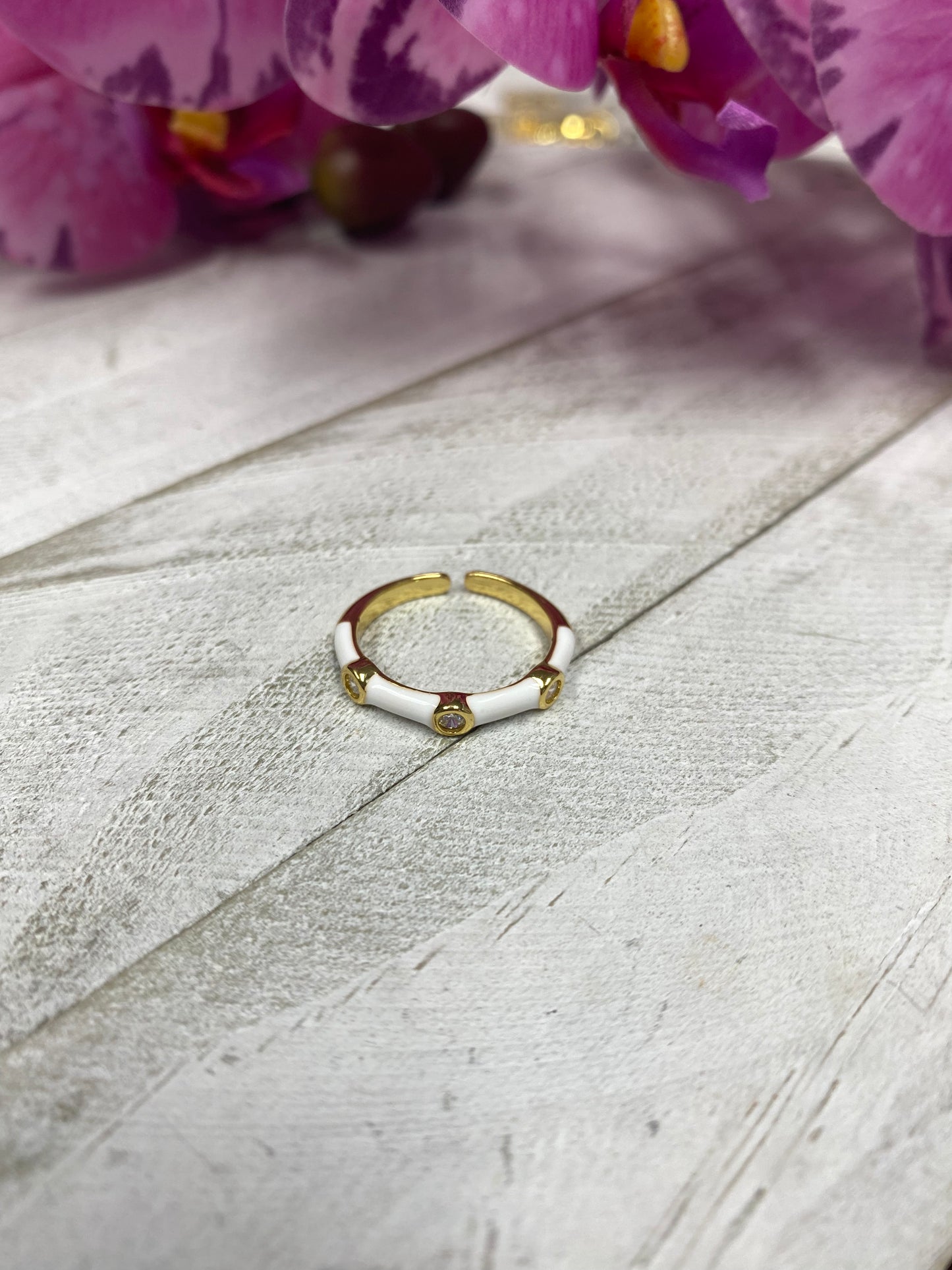 Anillo esmaltado
