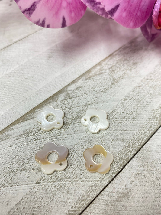 Pendant nacar flor pequeña