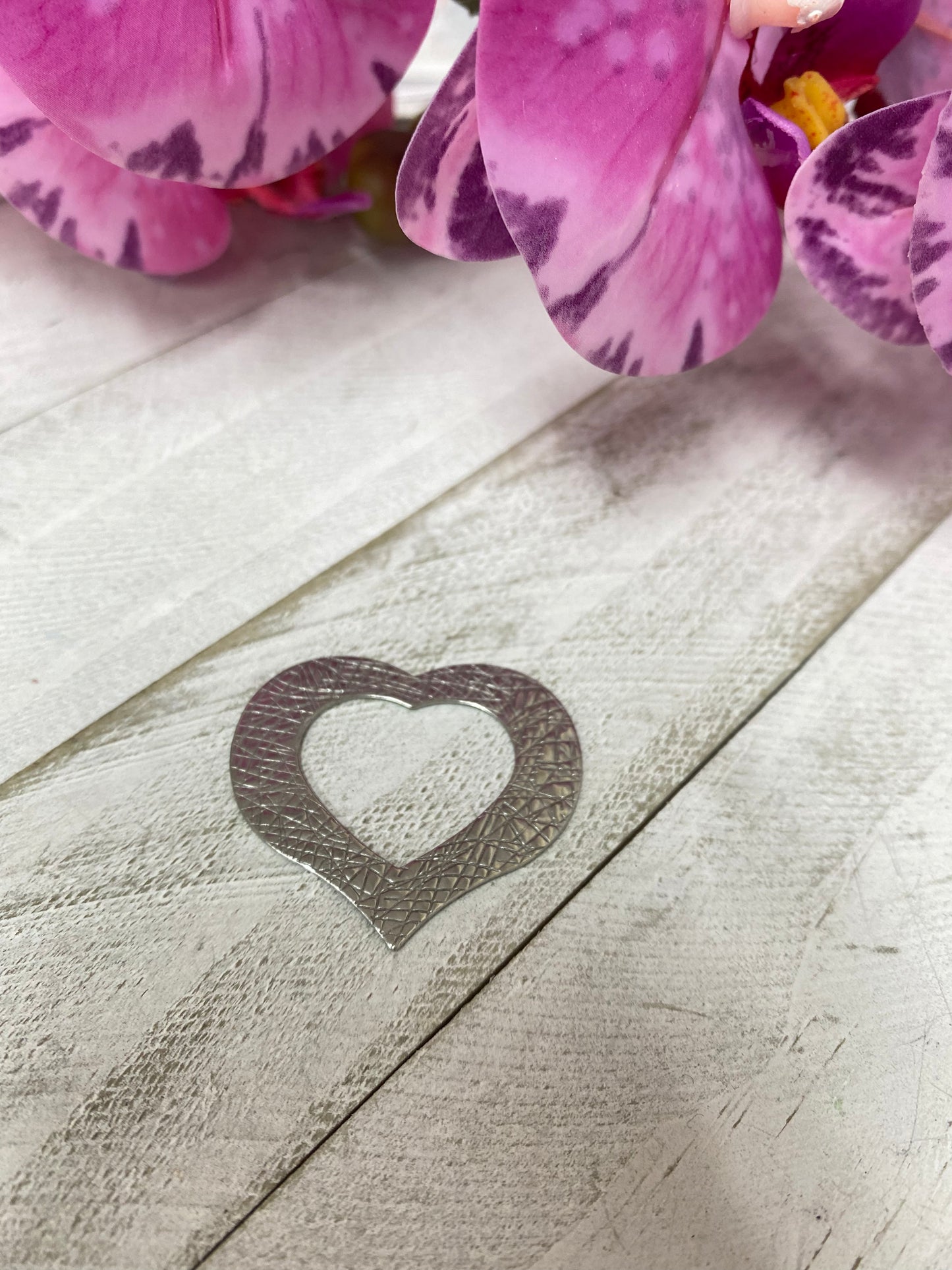 Charms corazon brocada