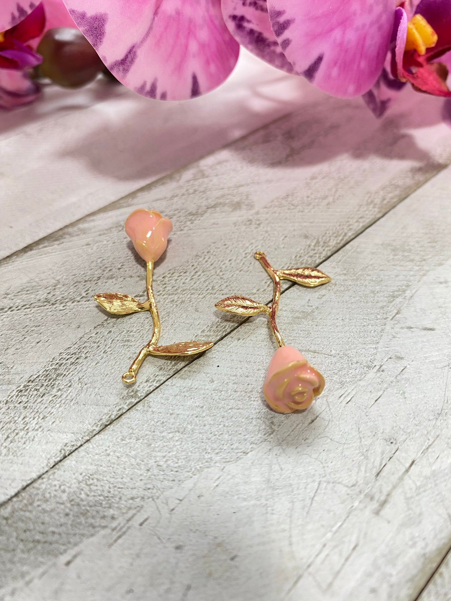 La Rosa ( pétalos rosados)