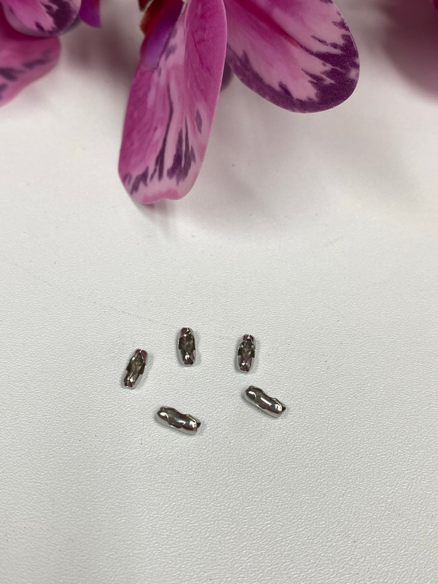 Cierre militar plateado 2mm