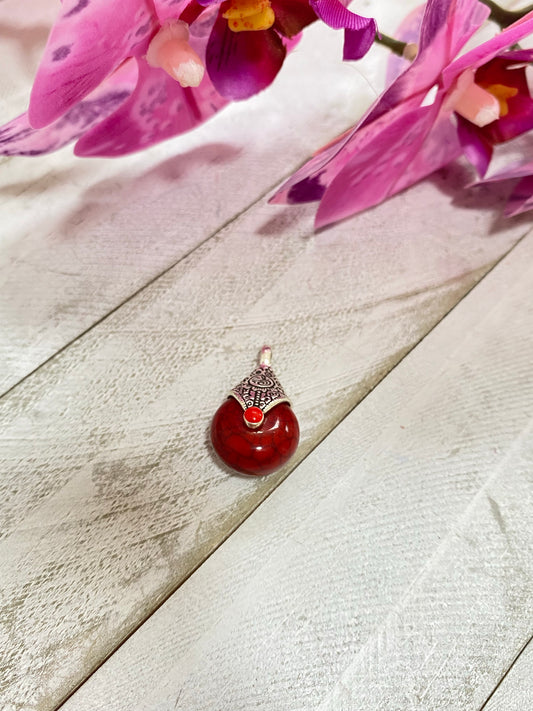 Gotas en Howlite