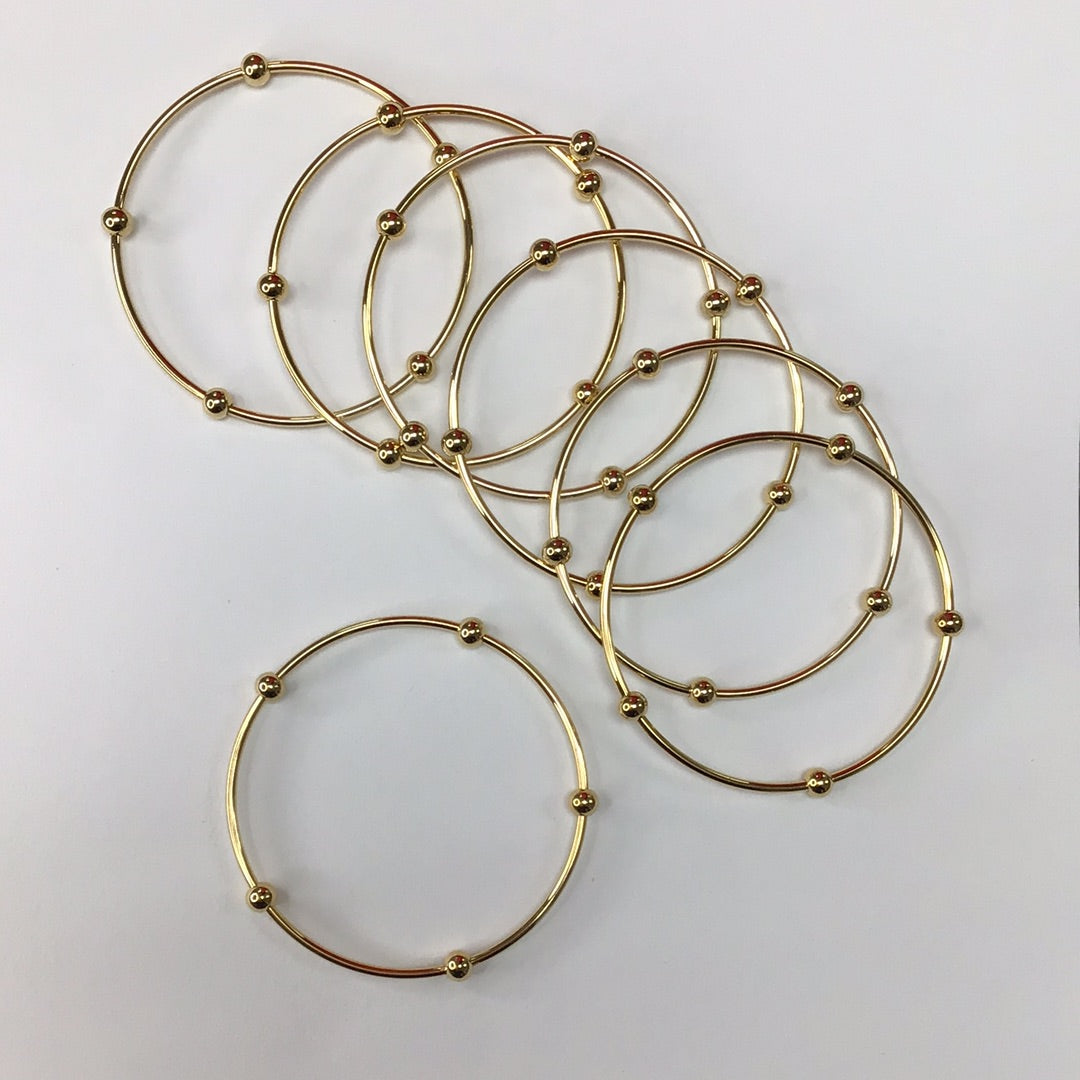 Stainless steel bangles set