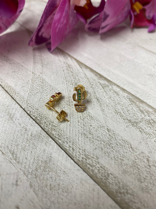 Cactus Studs Earring