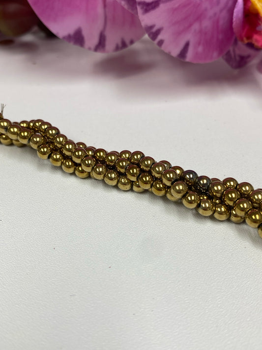 Ristra hematitas 4mm