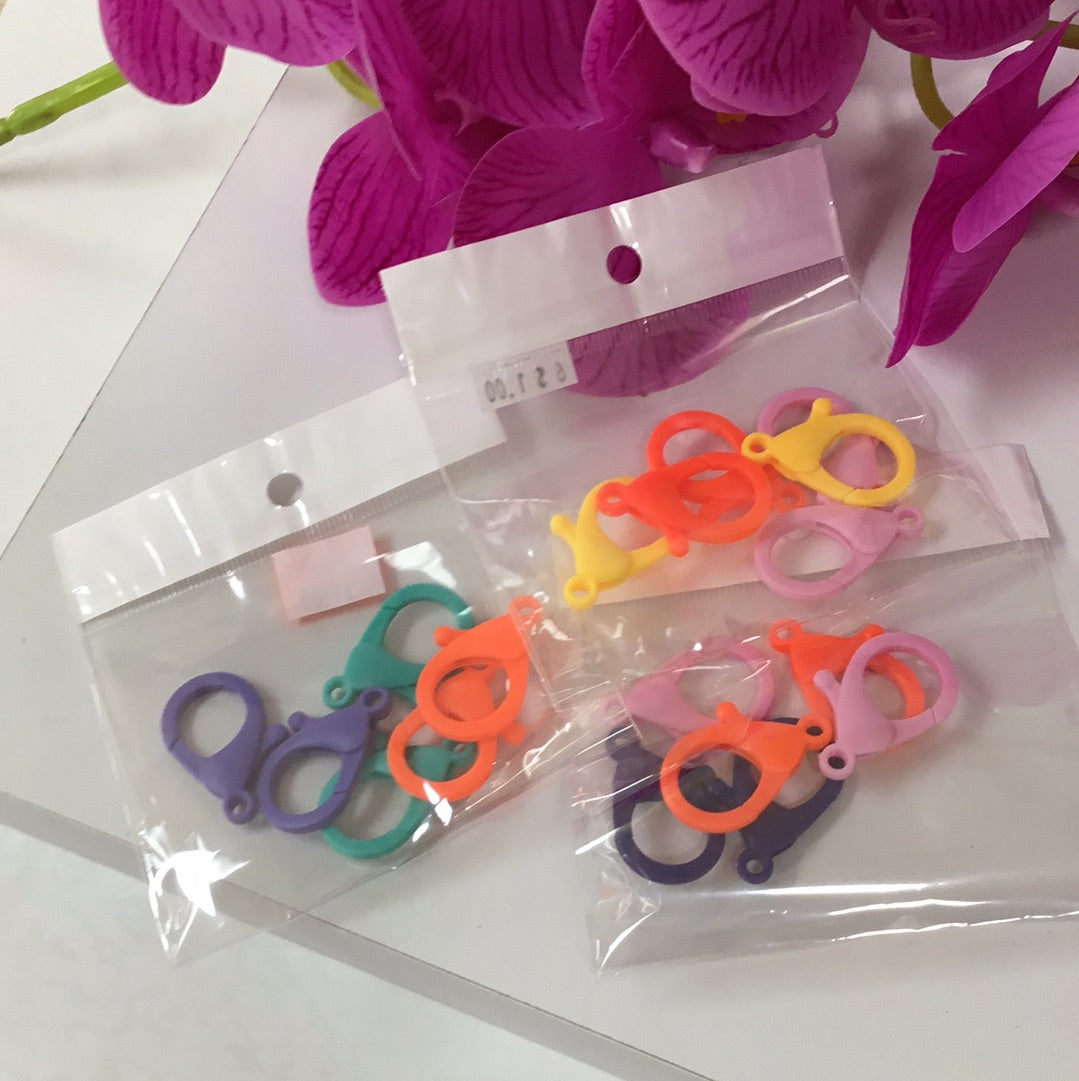 Cierre plástico colores