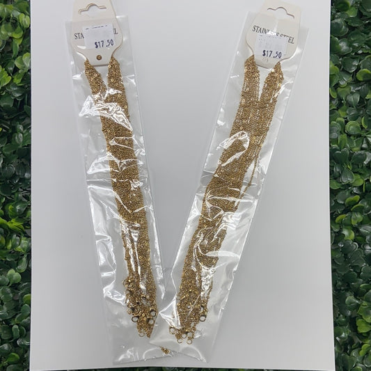 Stainless steel Gold chains