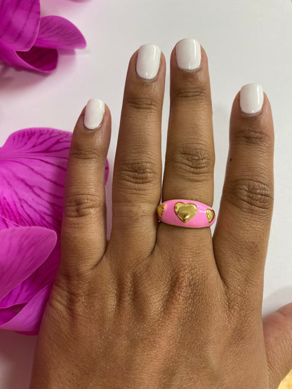 Corazones Esmaltados