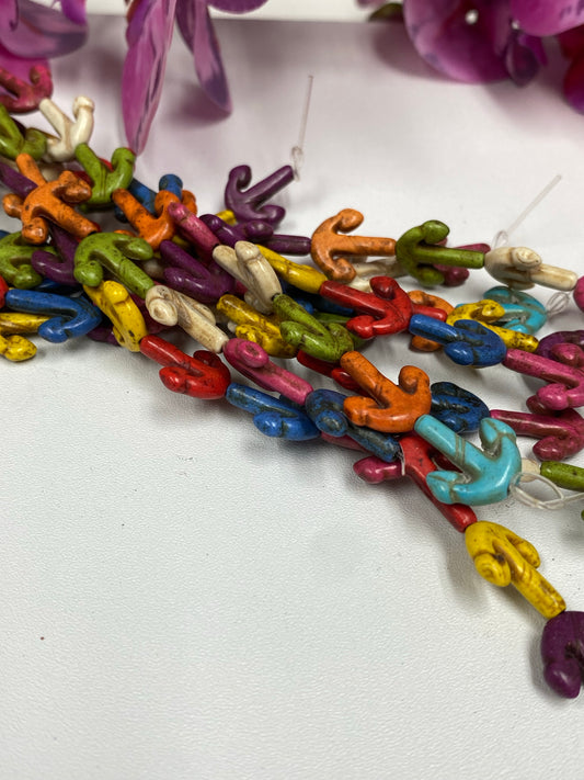 Turquesa anchor beads