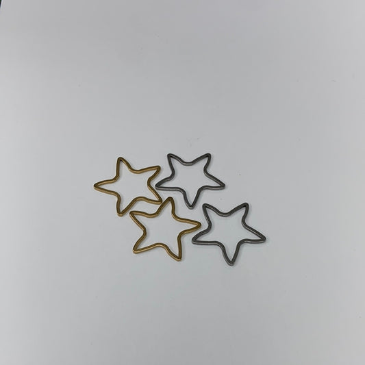 Stars Gold and Silver Stainless Steel