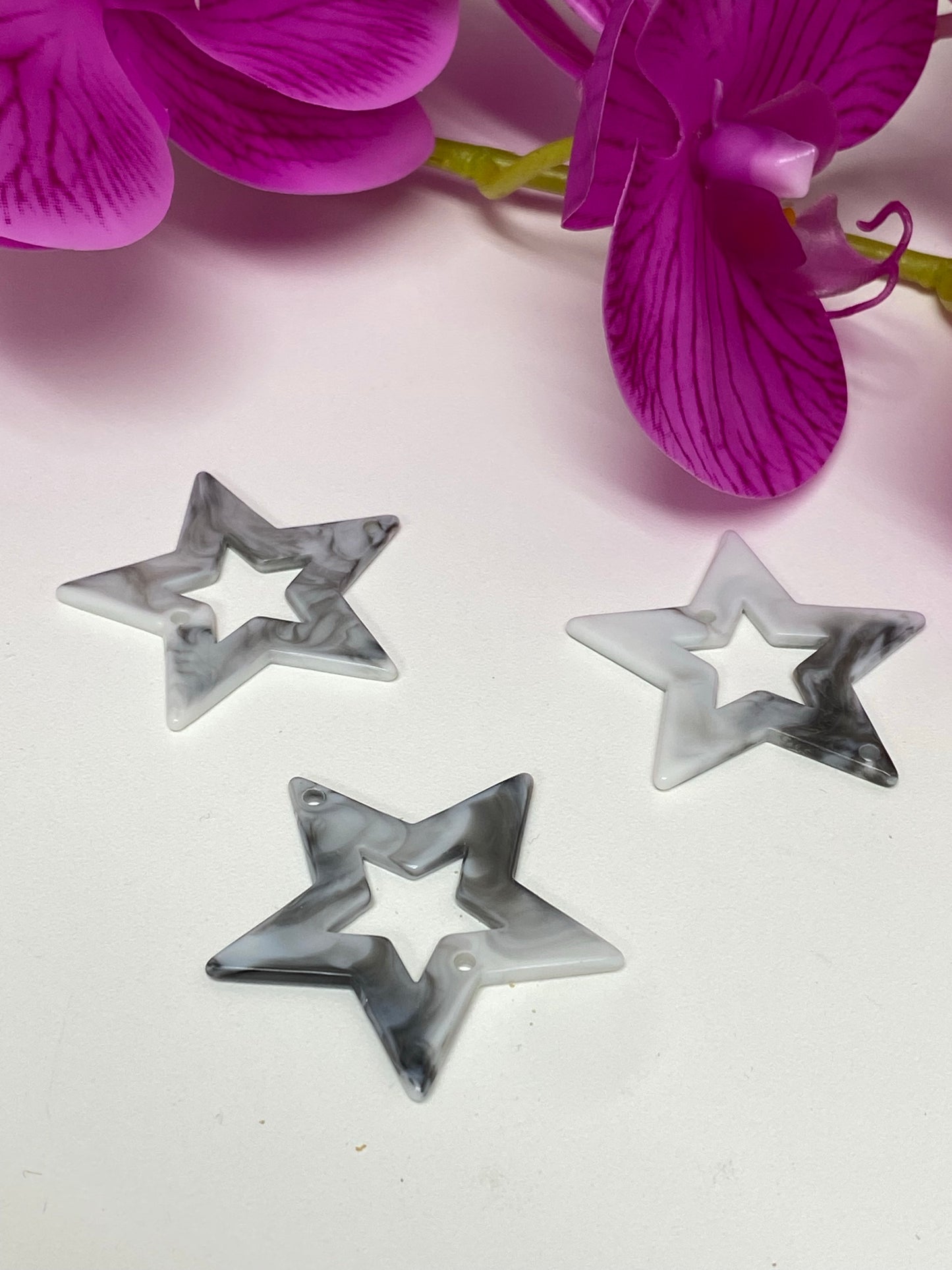 Conector estrella en acrílico