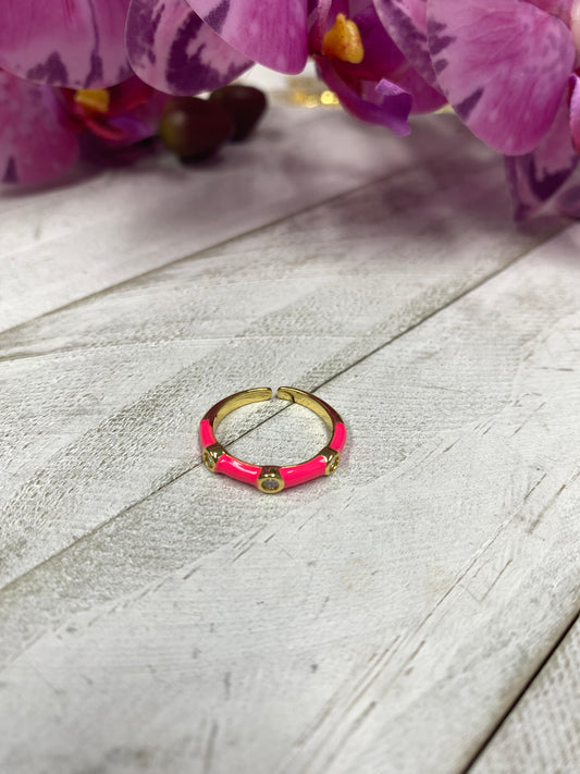 Anillo esmaltado