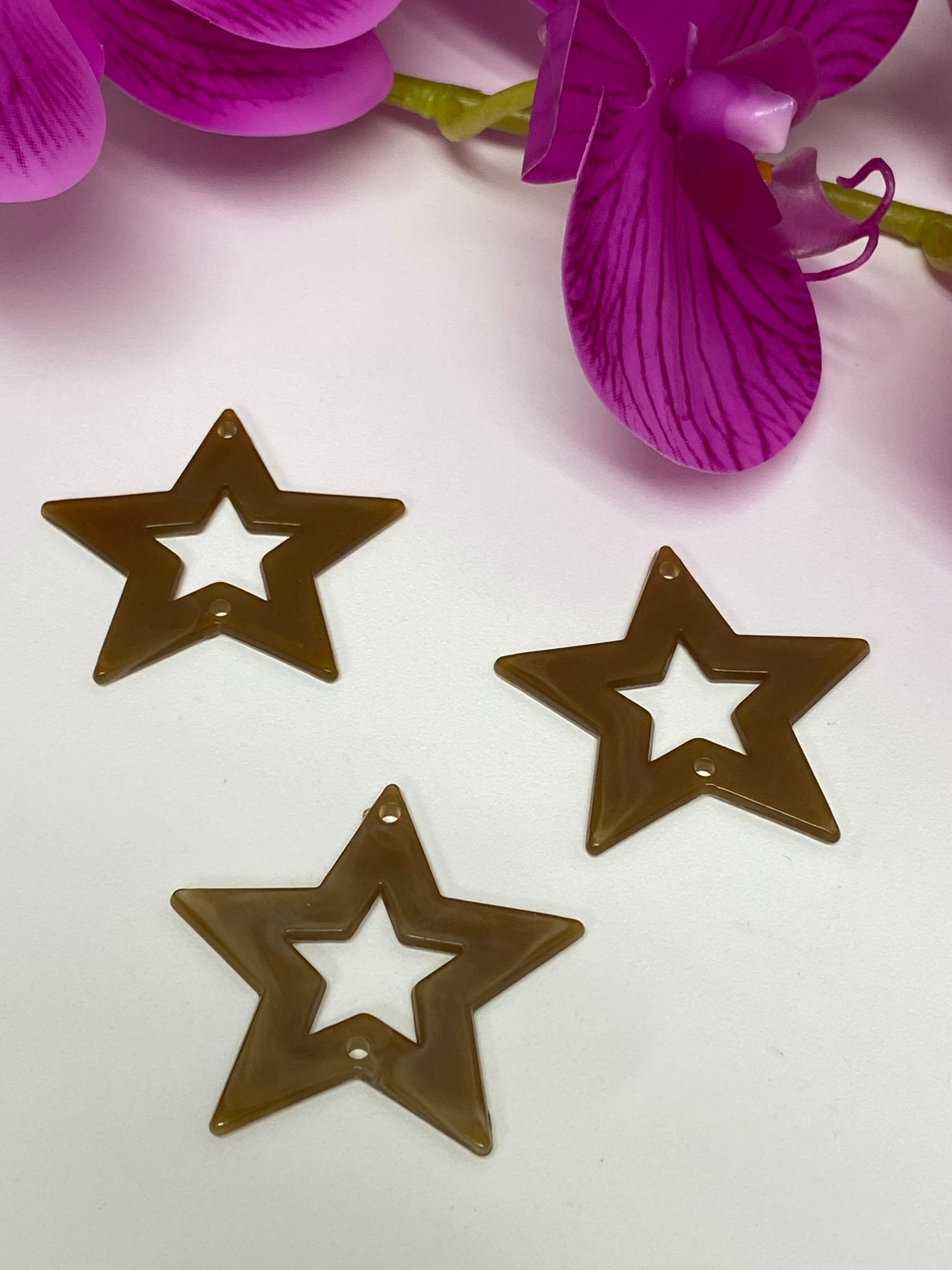 Conector estrella en acrílico