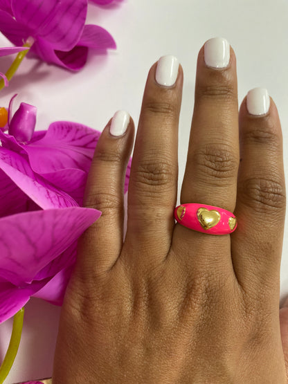 Corazones Esmaltados