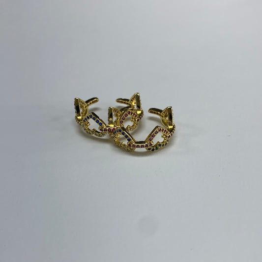 Cuff Heart Ring