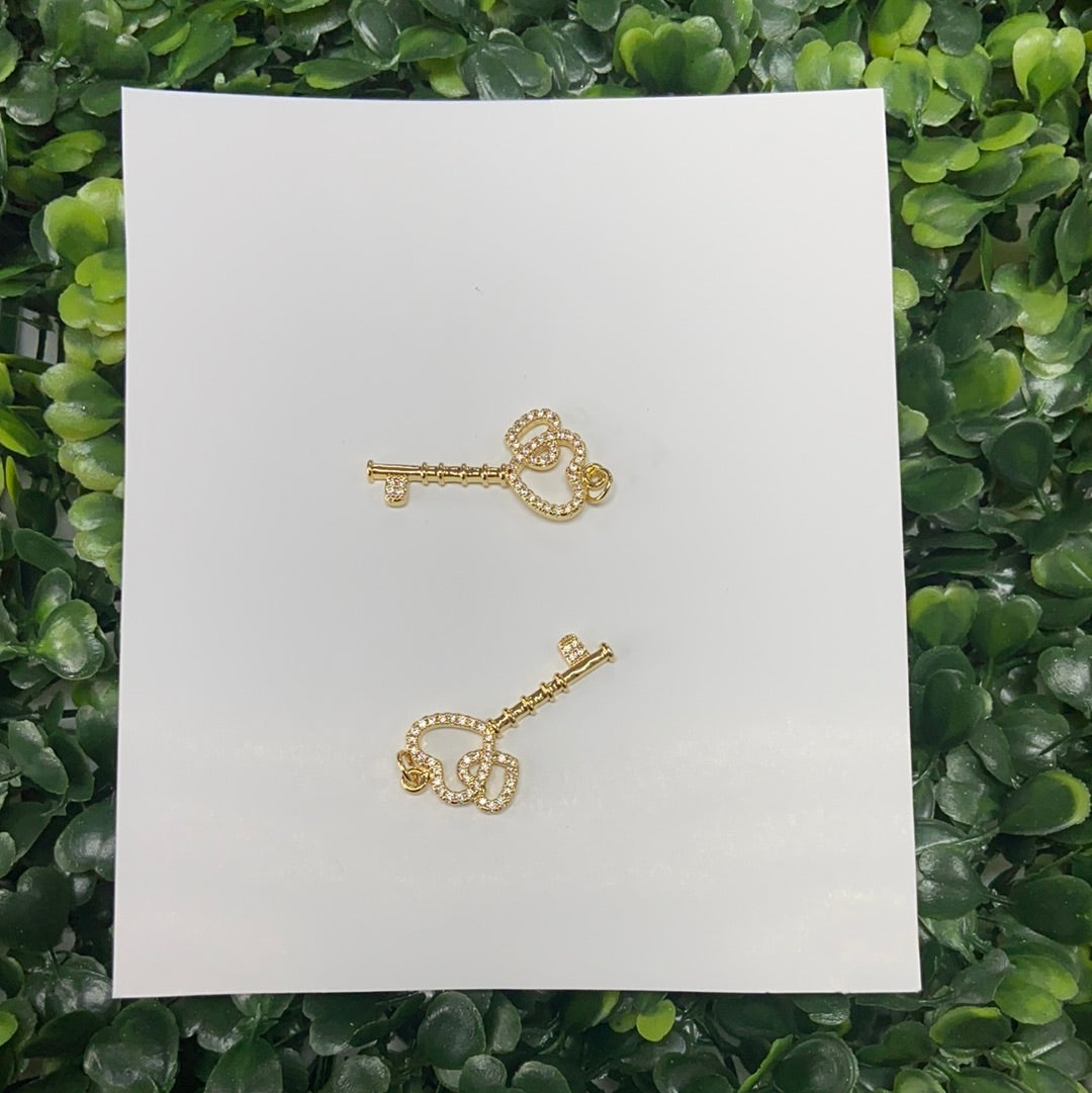 Heart Key Pendant